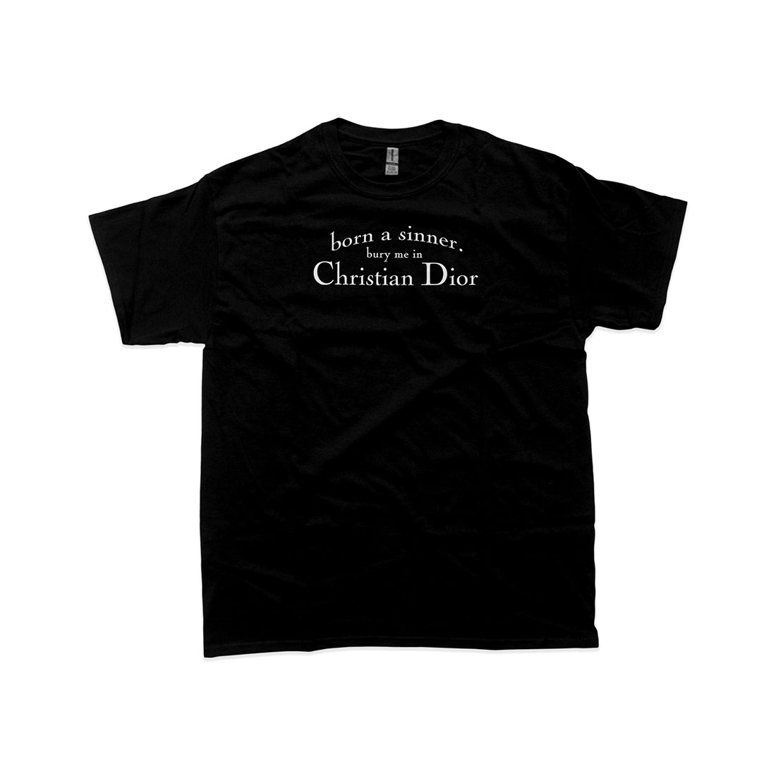 BORN SINNER T-SHIRT BLACK
