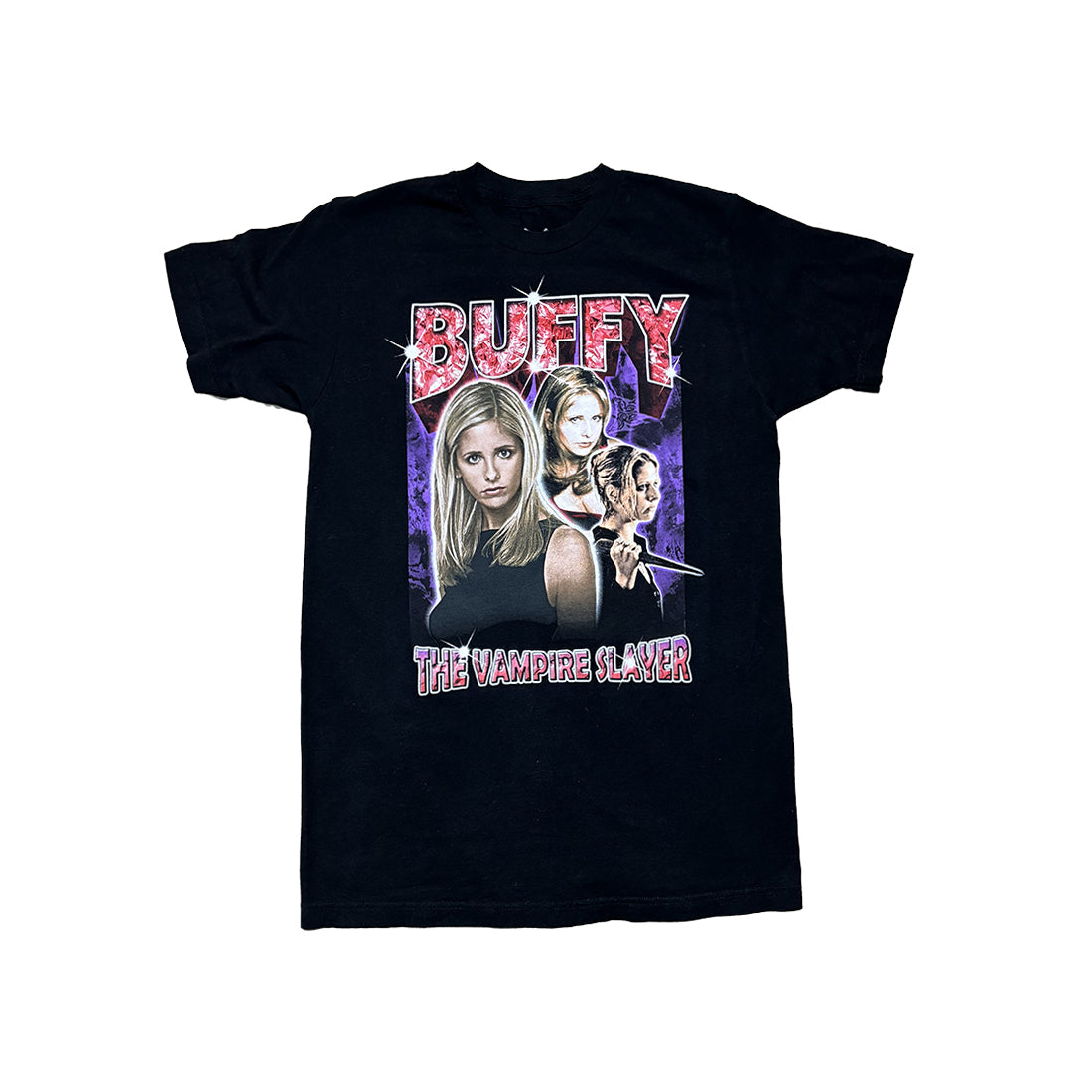 VINTAGE BUFFY THE VAMPIRE SLAYER T-SHIRT - PRE-OWNED