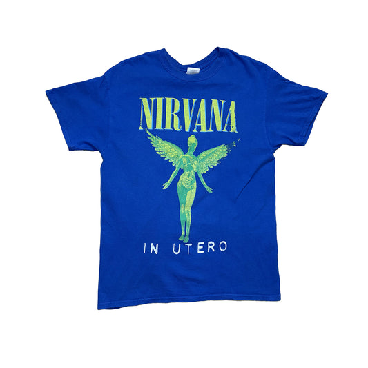 Y2K IN UTERO NIRVANA T-SHIRT - PRE-OWNED