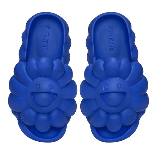 TAKASHI MURAKAMI OHANA FULL-BLOOM SLIDES LAPIS BLUE