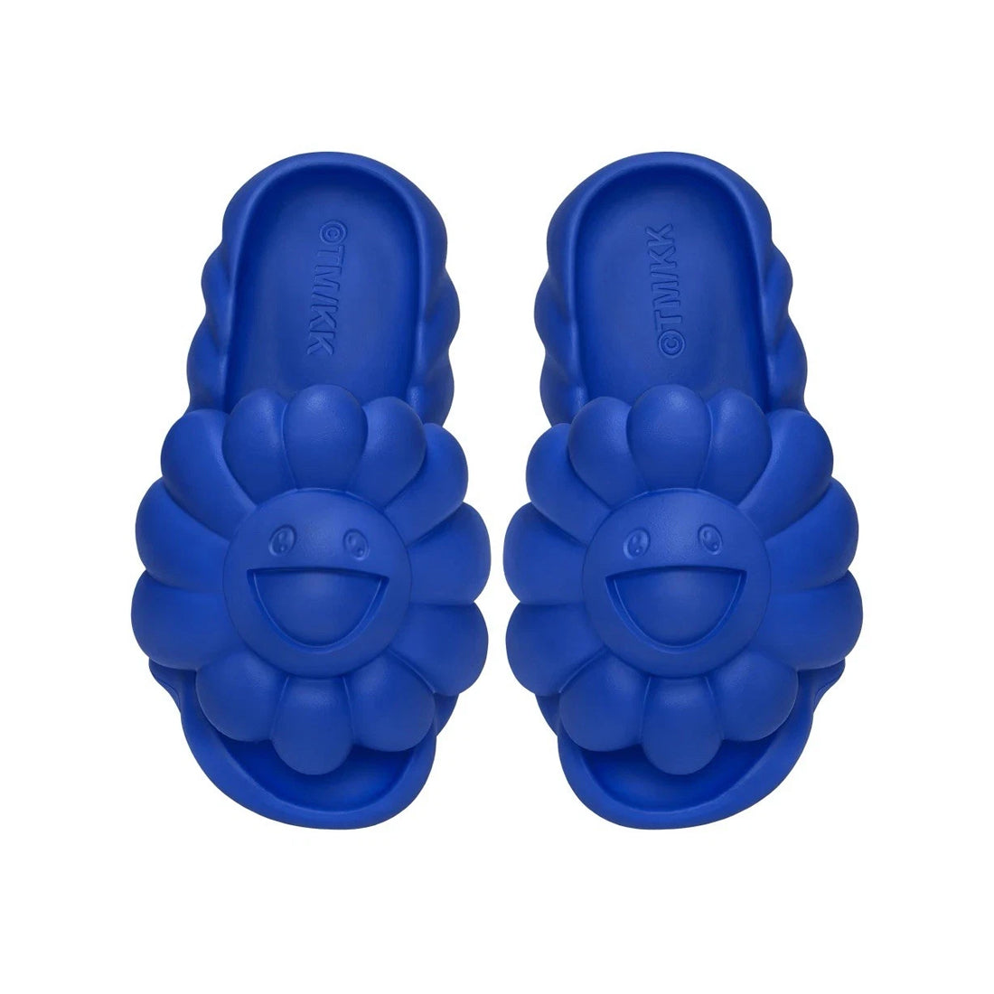 TAKASHI MURAKAMI OHANA FULL-BLOOM SLIDES LAPIS BLUE