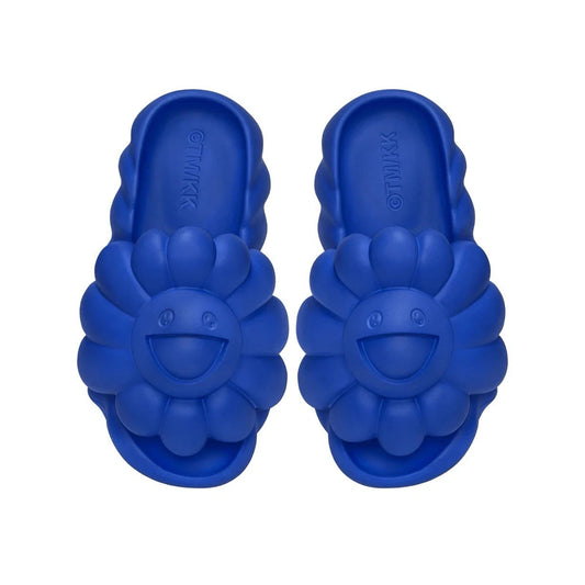 TAKASHI MURAKAMI OHANA FULL-BLOOM SLIDES LAPIS BLUE