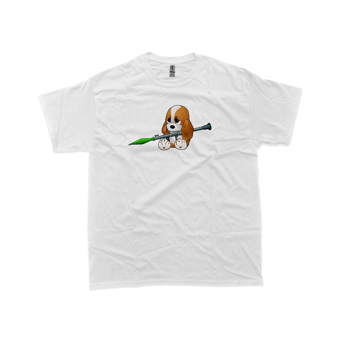 PUPPY GO BOOM T-SHIRT WHITE