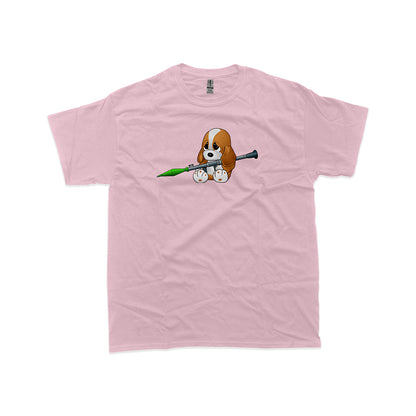 PUPPY GO BOOM T-SHIRT LIGHT PINK